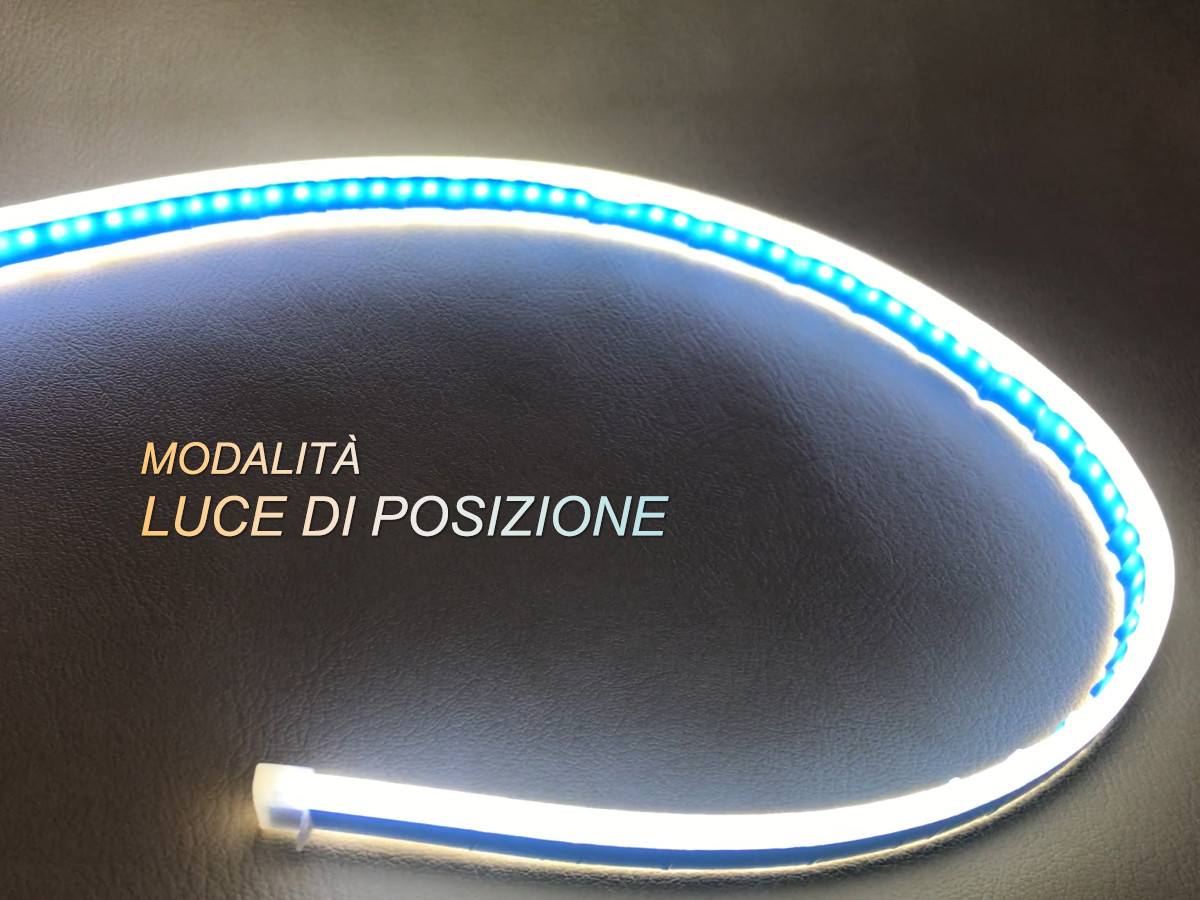 2x Auto DRL DRL Striscia Silicone Del Segnali Di Segnale Di Riga Da 5,74 € | DHgate - Foto 8