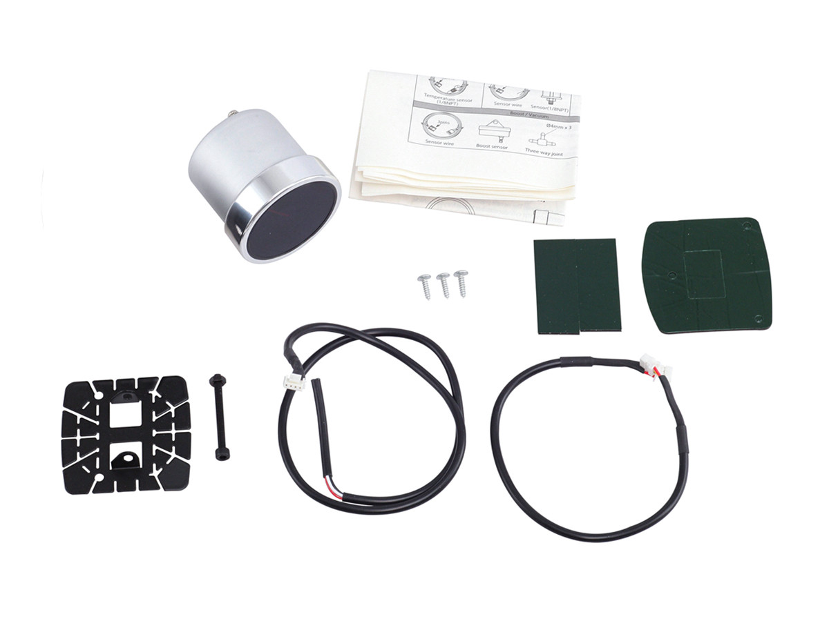 Vacuometro Vuotometro Analogico Pressione Vuoto BAR INMF Press Vacuum Gauge 52mm 12V Auto