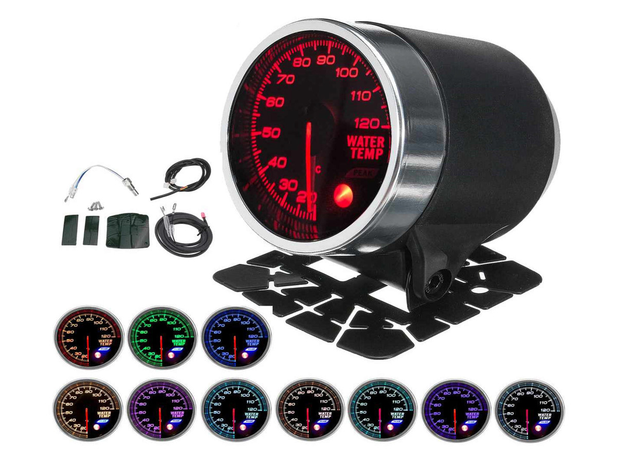 Vacuometro Vuotometro Analogico Pressione Vuoto BAR INMF Press Vacuum Gauge 52mm 12V Auto